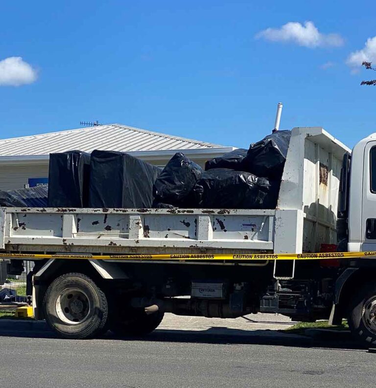 Asbestos Wrapped and Ready for Removal hobart tasmania